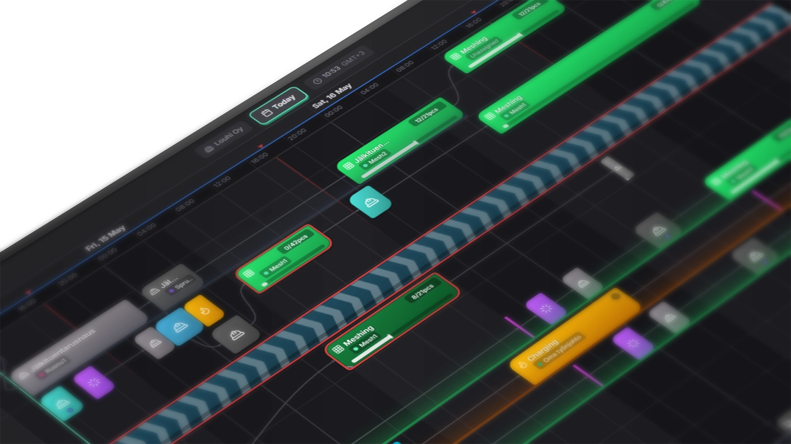 Minefy mine production planning interface